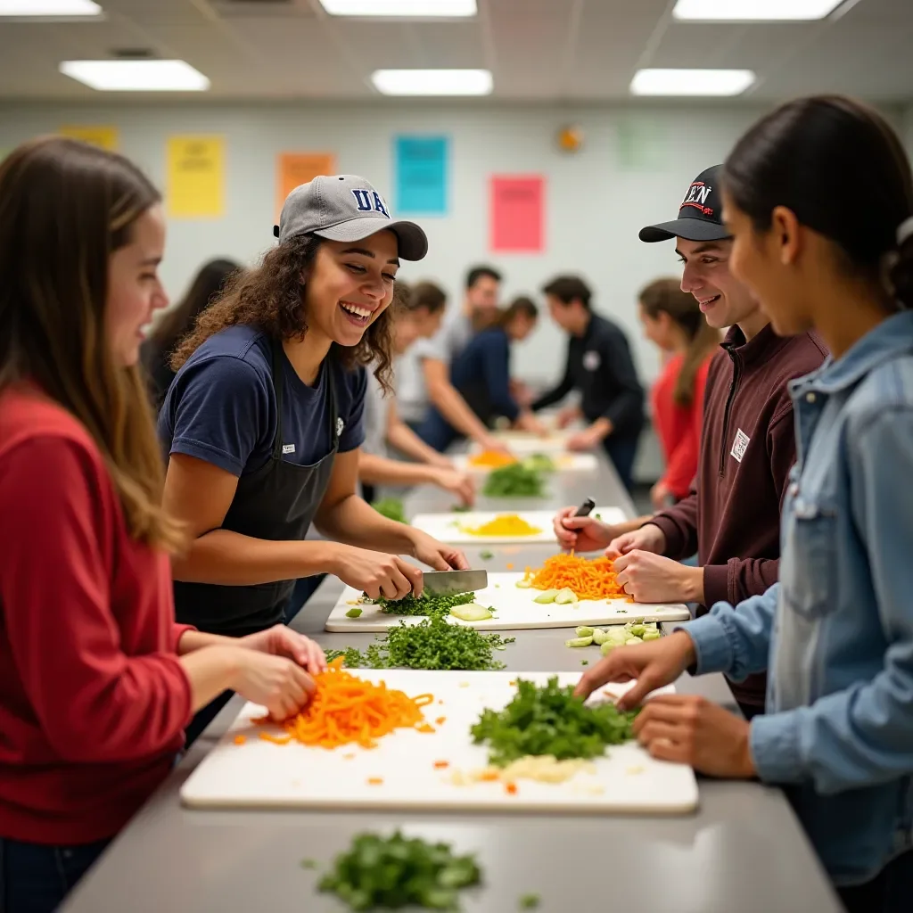 Team working together